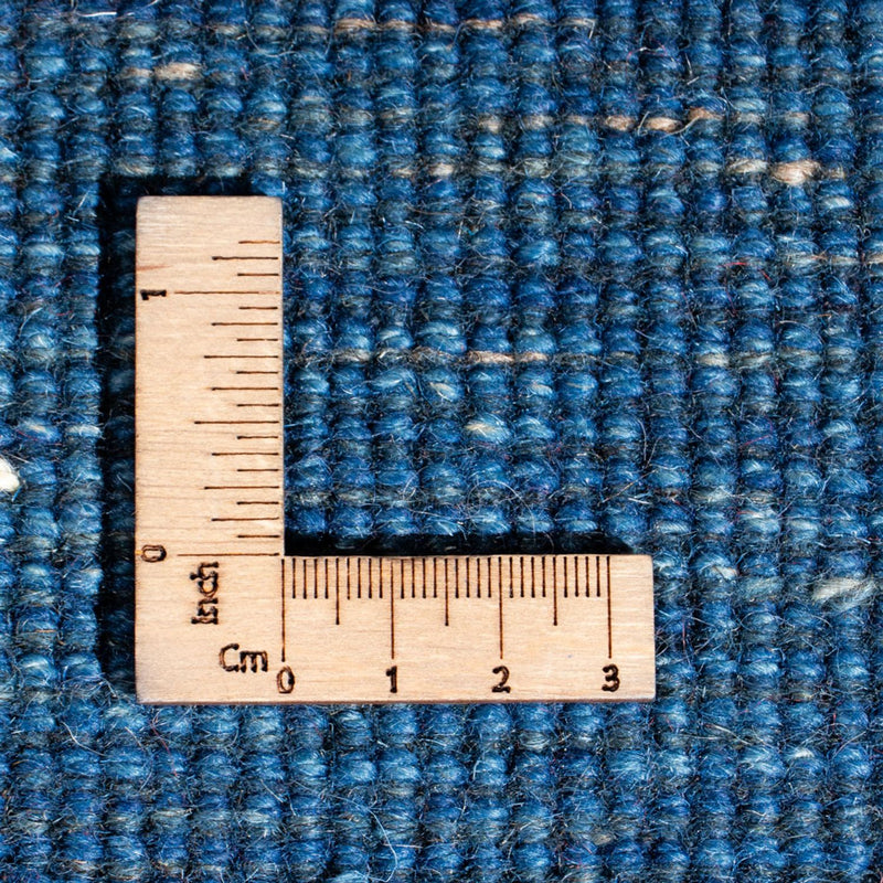 Dywan Gabbeh - perski - 142 x 69 cm - ciemnoniebieski