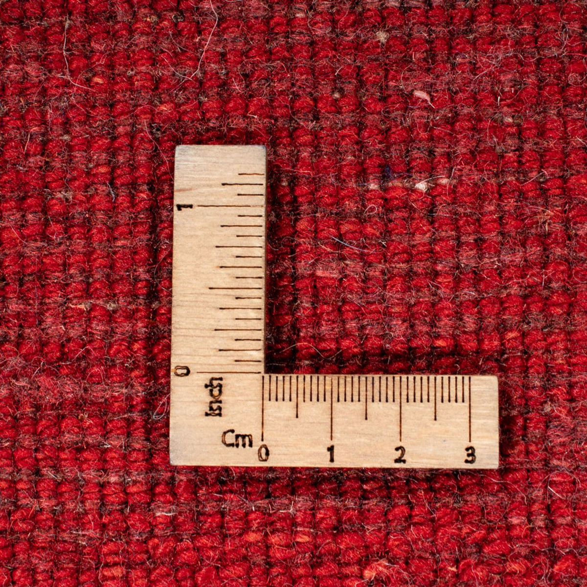 Dywan Gabbeh - perski - 204 x 150 cm - czerwony