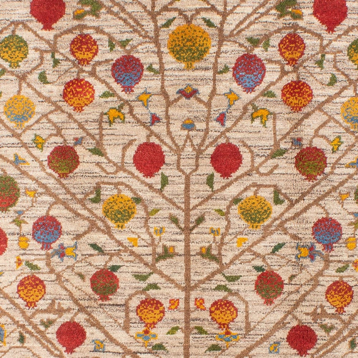 Dywan Gabbeh - perski - 201 x 148 cm - natura