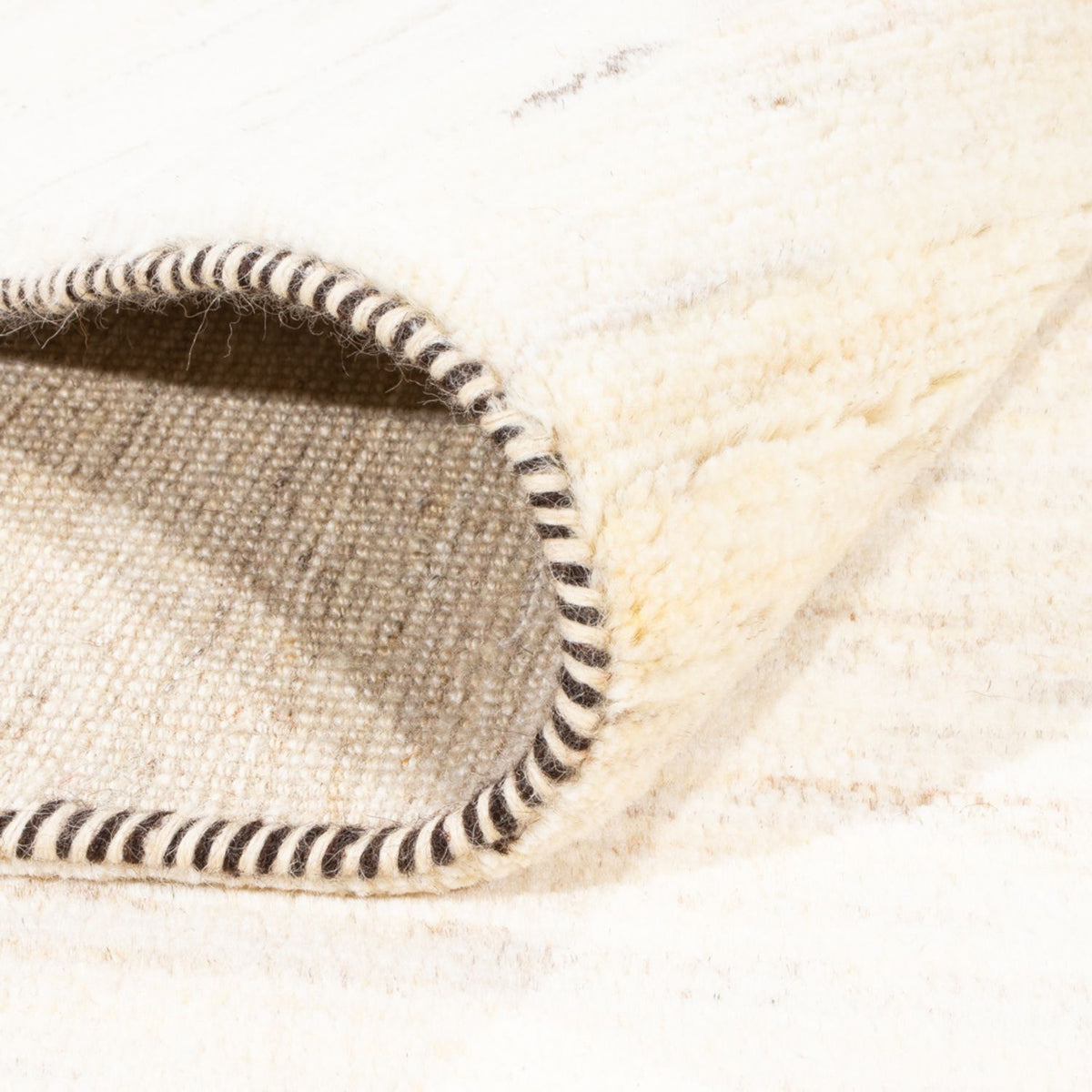 Dywan Gabbeh - perski - 202 x 147 cm - beżowy