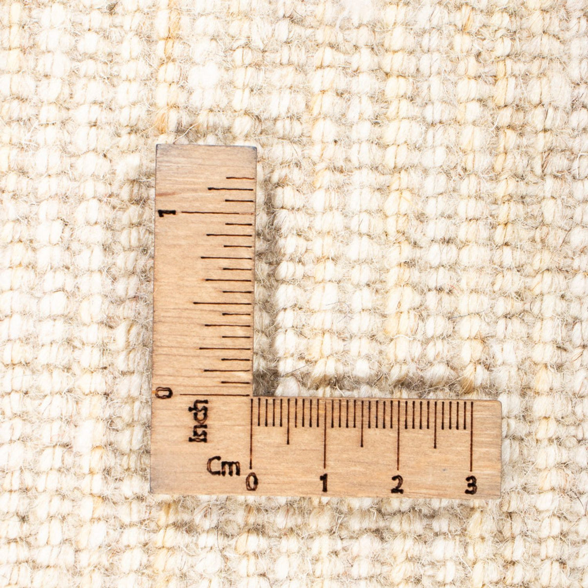 Dywan Gabbeh - perski - 190 x 152 cm - beżowy