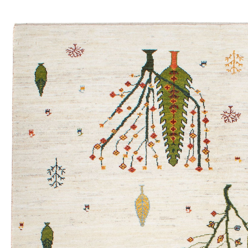 Dywan Gabbeh - Loribaft Perski - 198 x 155 cm - natura