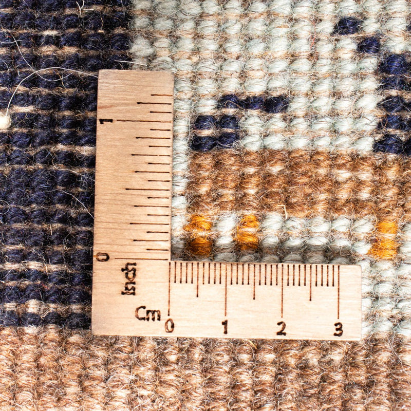 Dywan Gabbeh - perski - 88 x 61 cm - wielokolorowy