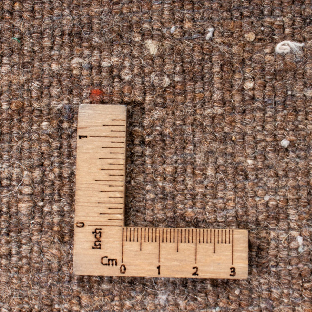 Designerski dywan - 249 x 187 cm - brązowy