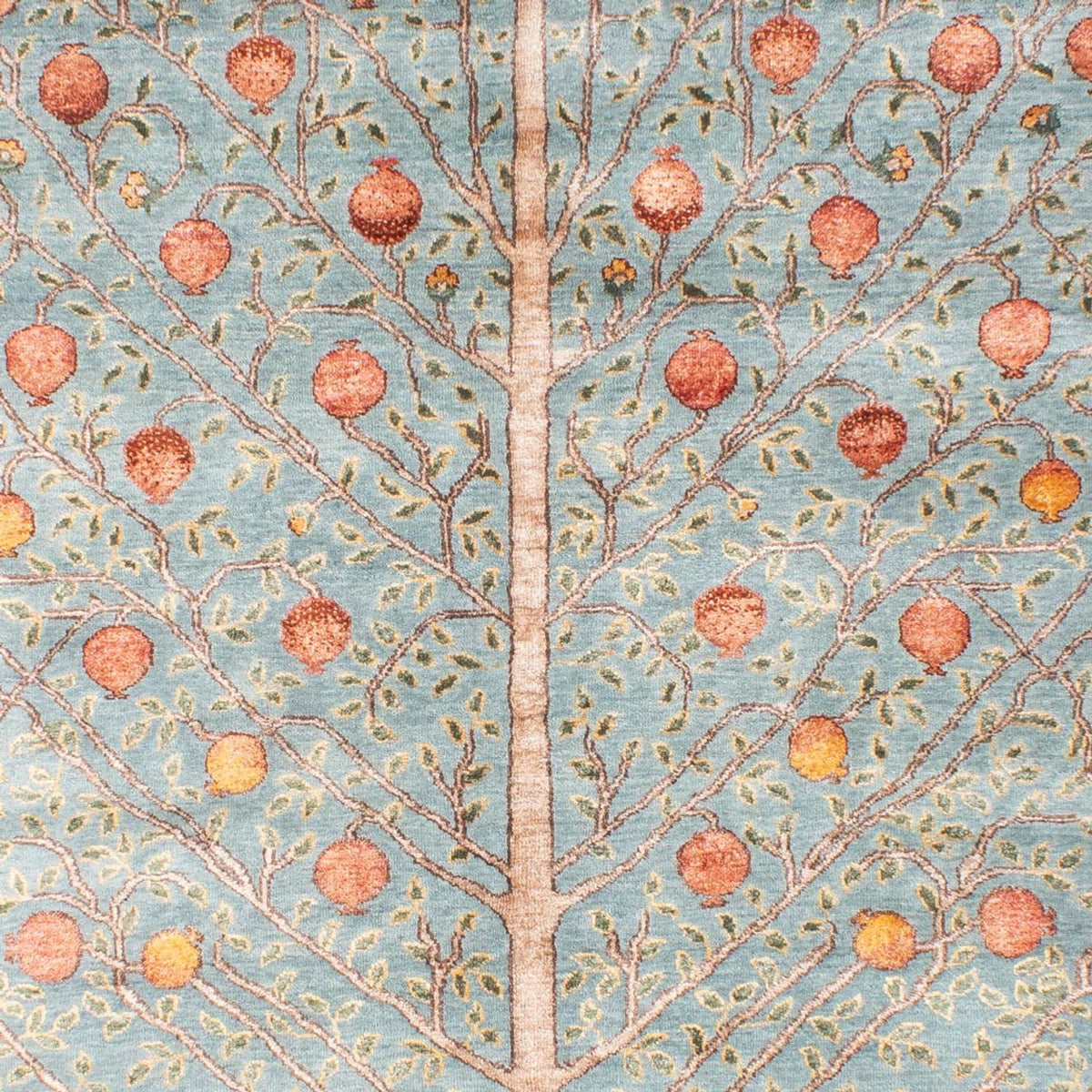 Designerski dywan - 253 x 184 cm - turkusowy