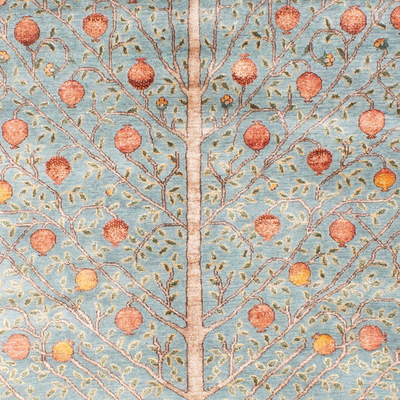 Designerski dywan - 253 x 184 cm - turkusowy