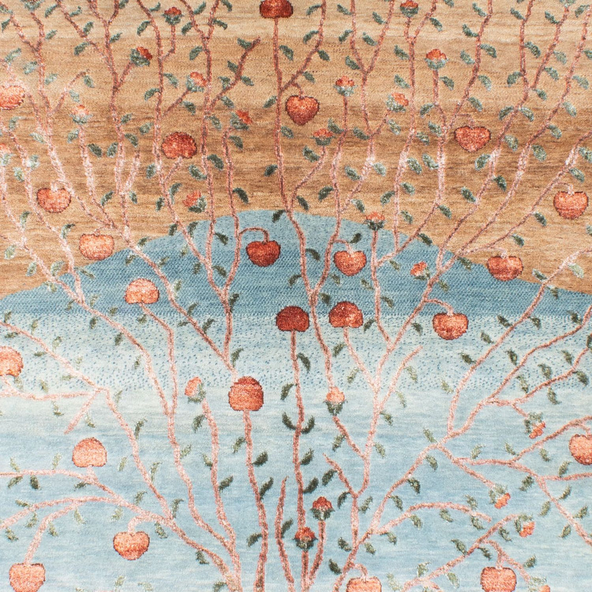 Designerski dywan - 260 x 188 cm - niebieski