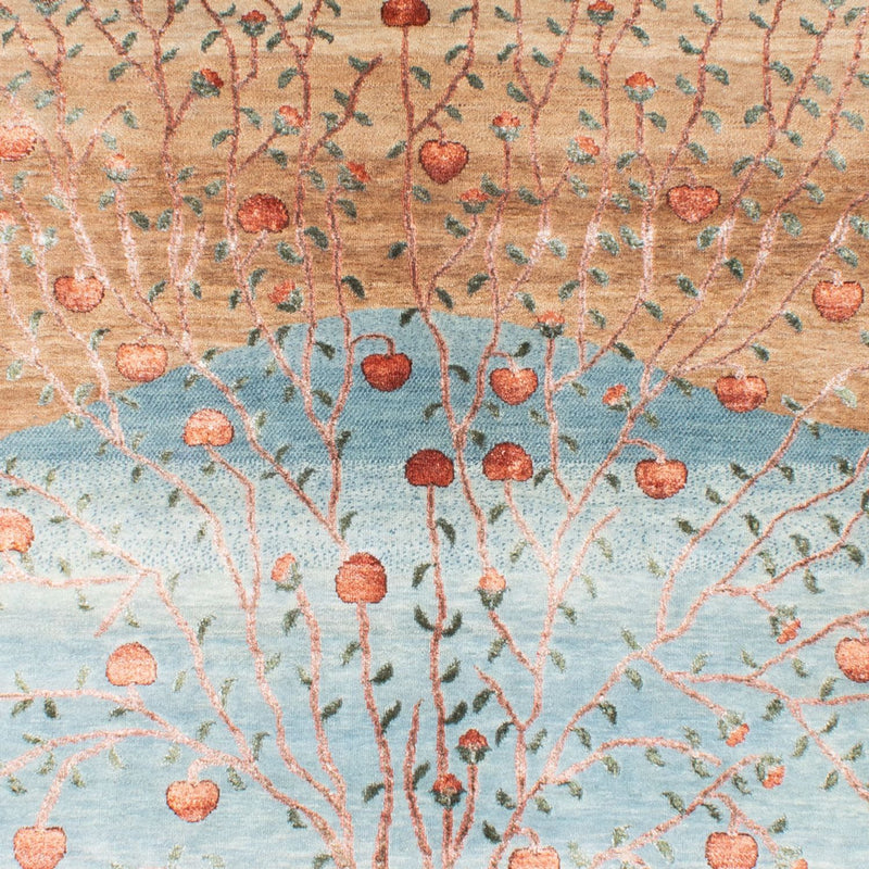 Designerski dywan - 260 x 188 cm - niebieski