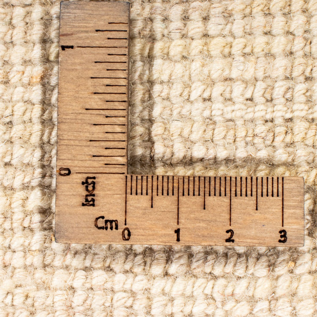 Dywan Gabbeh - perski - 142 x 95 cm - beżowy