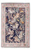Jedwabny dywan - Kashmir Silk - 215 x 133 cm - ciemnoniebieski