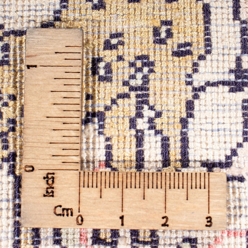 Jedwabny dywan - Kashmir Silk - 215 x 133 cm - ciemnoniebieski