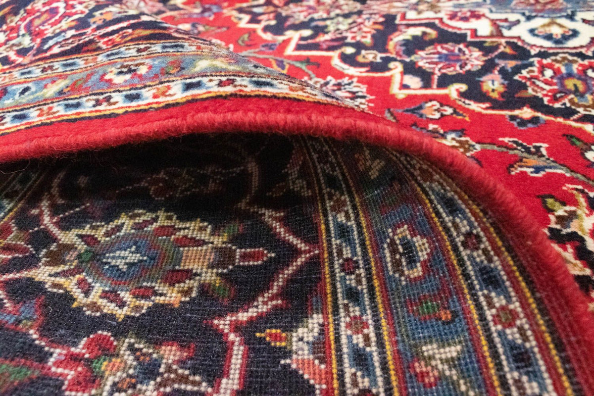 Dywan perski - Keshan - 303 x 202 cm - czerwony