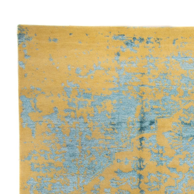 Designerski dywan - 305 x 251 cm - turkusowy