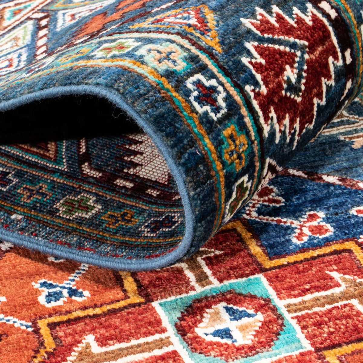 Biegacz Dywan Ziegler - Ariana - 314 x 86 cm - niebieski