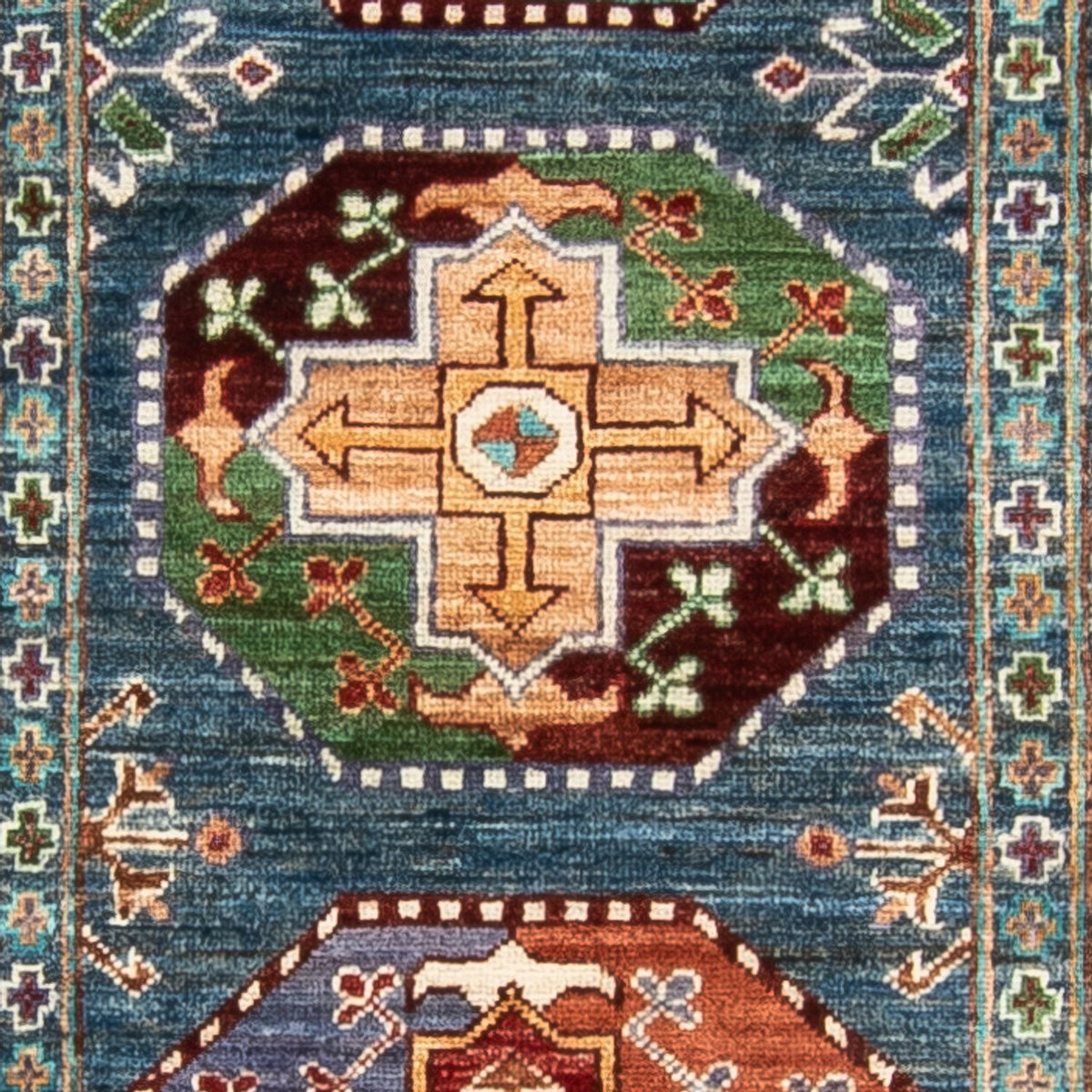 Biegacz Dywan Ziegler - Ariana - 273 x 85 cm - niebieski