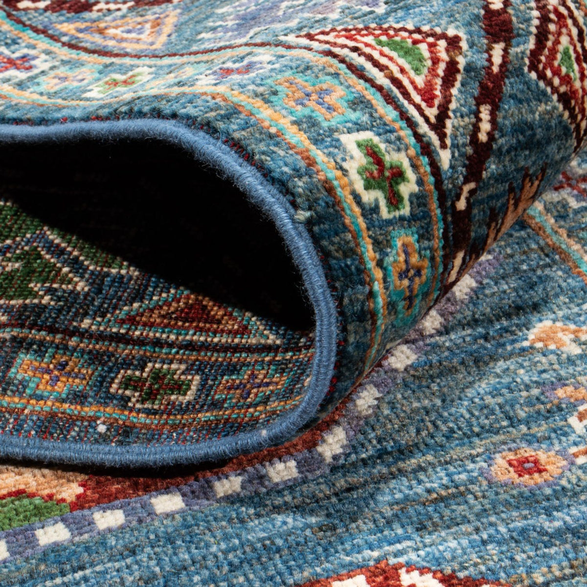 Biegacz Dywan Ziegler - Ariana - 273 x 85 cm - niebieski