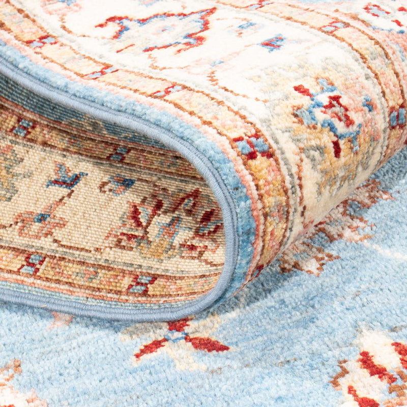 Biegacz Dywan Zieglera - 201 x 82 cm - turkusowy