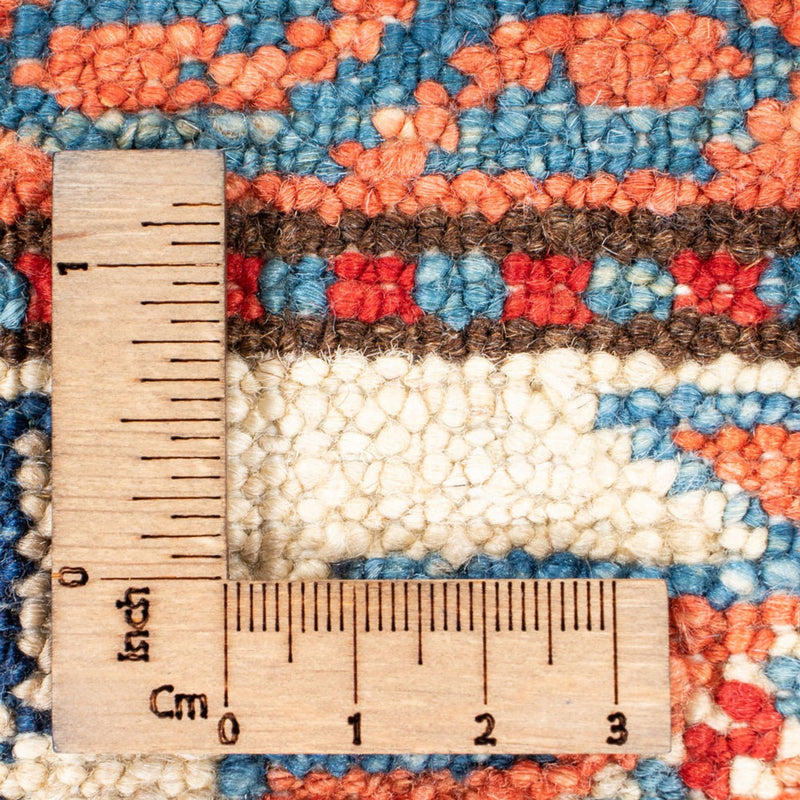 Biegacz Dywan Ziegler - Kazak - 228 x 74 cm - jasnoniebieski