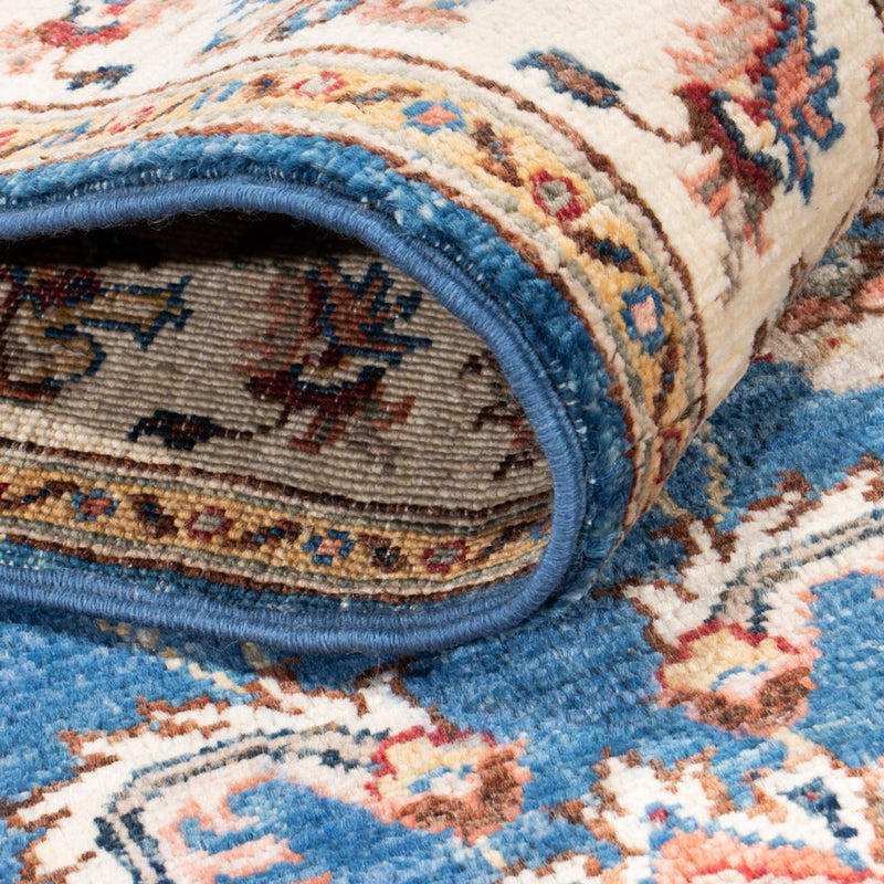 Biegacz Dywan Zieglera - 308 x 81 cm - niebieski