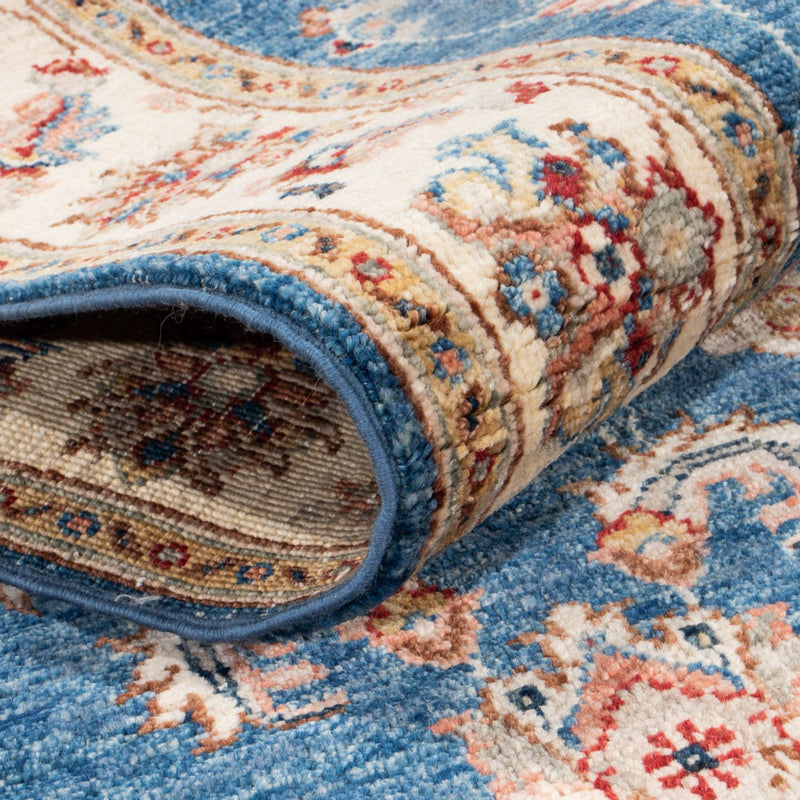 Biegacz Dywan Zieglera - 314 x 81 cm - niebieski