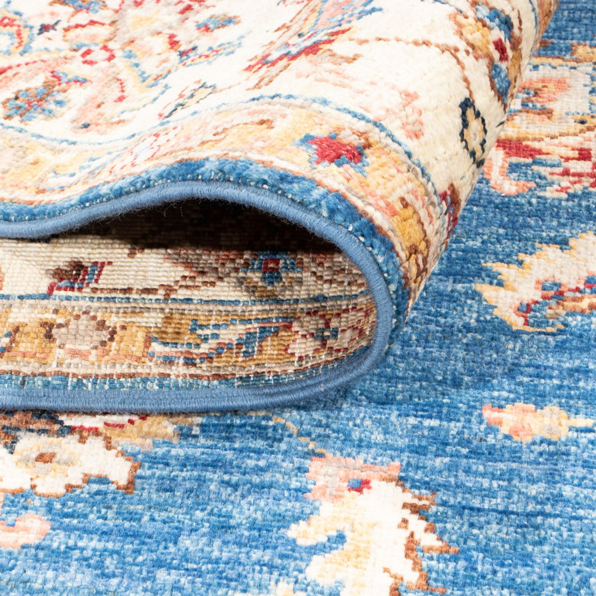 Dywan Zieglera - 212 x 150 cm - niebieski