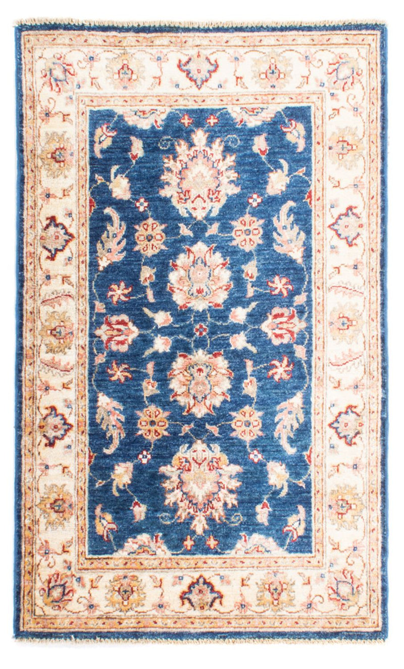 Dywan Zieglera - 135 x 85 cm - niebieski