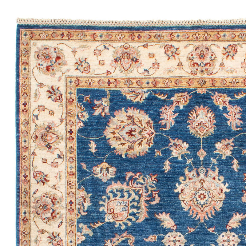 Dywan Zieglera - 201 x 152 cm - niebieski