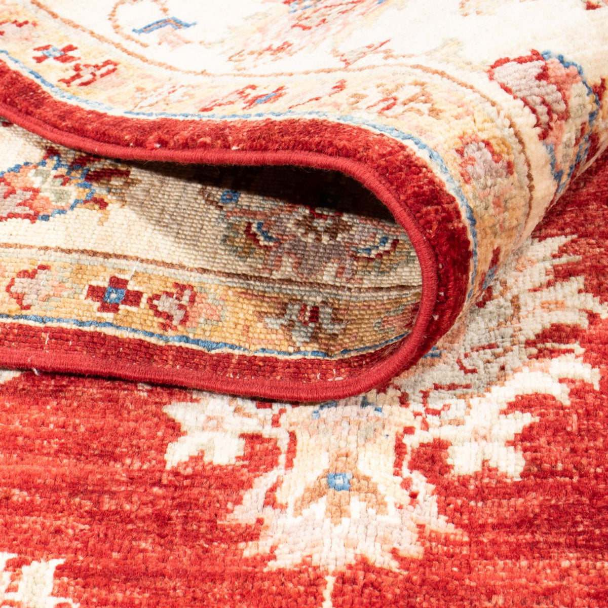 Dywan Zieglera - 216 x 152 cm - czerwony