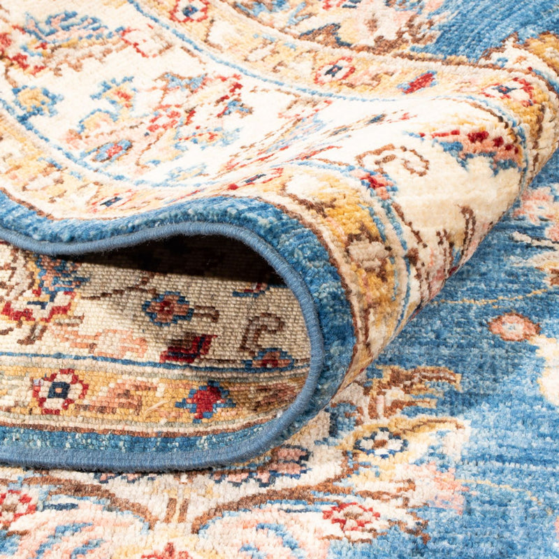 Dywan Zieglera - 183 x 127 cm - niebieski