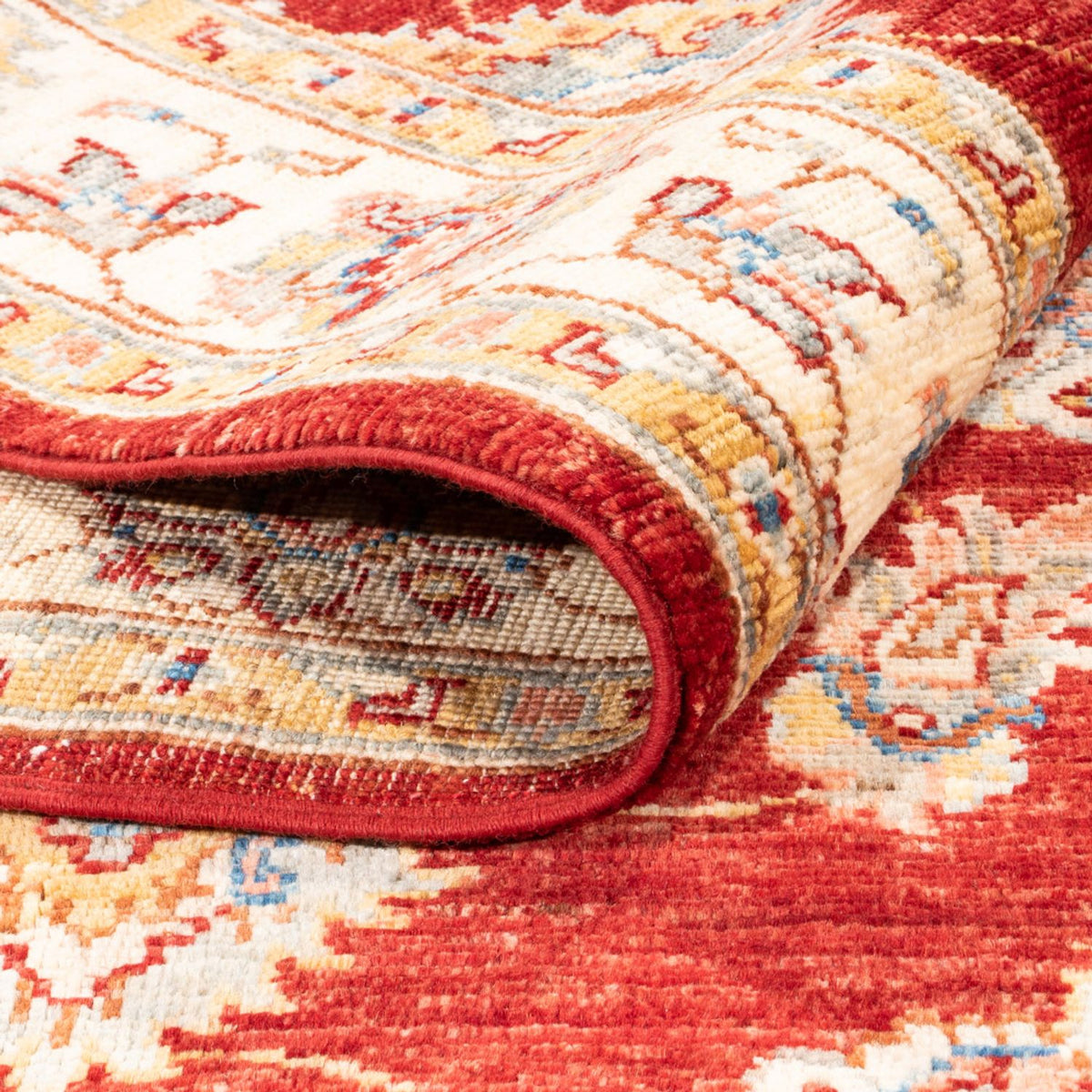 Dywan Zieglera - 177 x 123 cm - czerwony