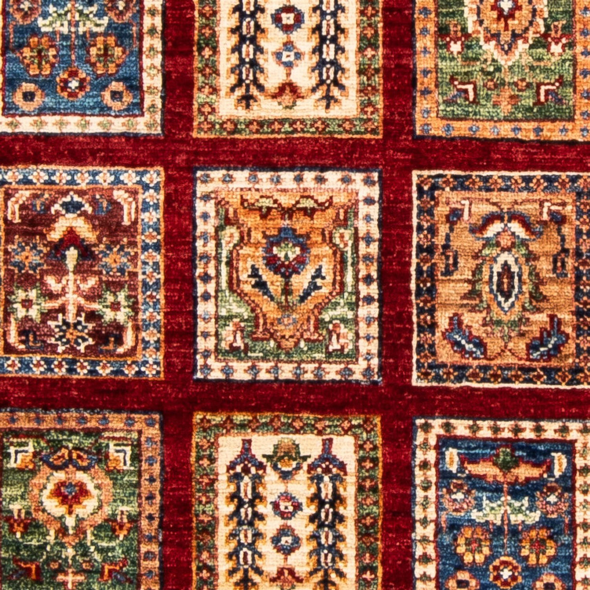 Biegacz Dywan Ziegler - Bakhtiari - 256 x 83 cm - czerwony