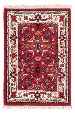 Orientalny dywan - Bijar - Indus - 90 x 60 cm - czerwony