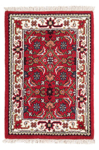 Orientalny dywan - Bijar - Indus - 90 x 60 cm - czerwony