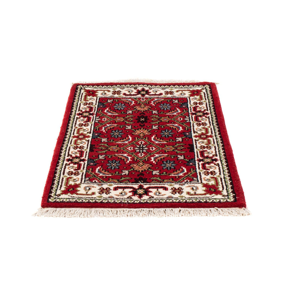 Orientalny dywan - Bijar - Indus - 90 x 60 cm - czerwony