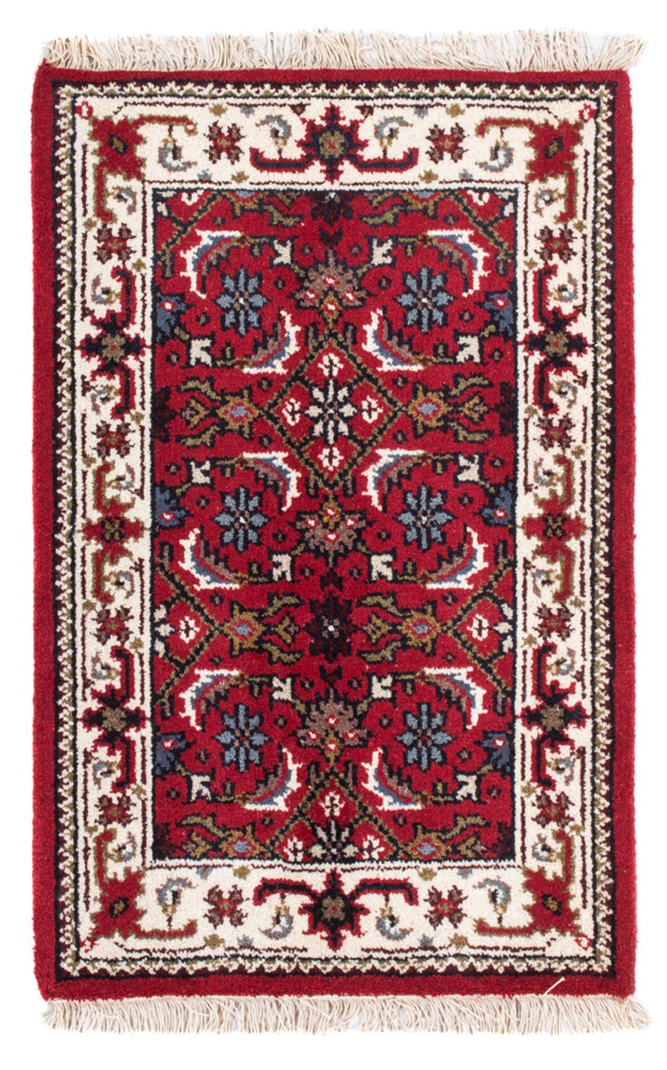 Orientalny dywan - Bijar - Indus - 90 x 60 cm - czerwony