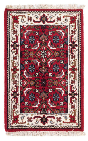 Orientalny dywan - Bijar - Indus - 90 x 60 cm - czerwony