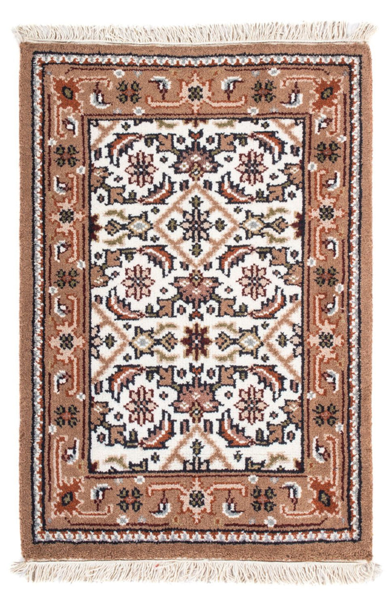 Orientalny dywan - Bijar - Indus - 90 x 60 cm - beżowy