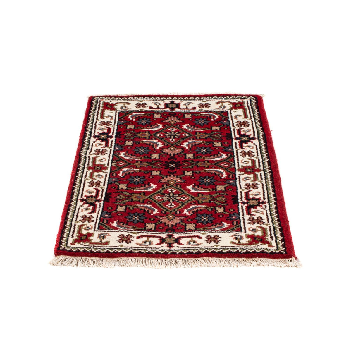 Orientalny dywan - Bijar - Indus - 90 x 60 cm - czerwony