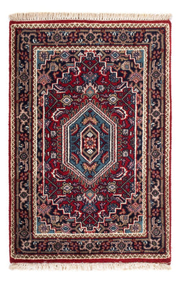 Orientalny dywan - Bijar - Indus - 90 x 60 cm - czerwony