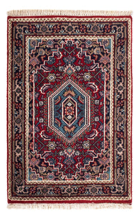 Orientalny dywan - Bijar - Indus - 90 x 60 cm - czerwony