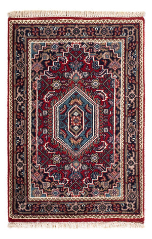 Orientalny dywan - Bijar - Indus - 90 x 60 cm - czerwony