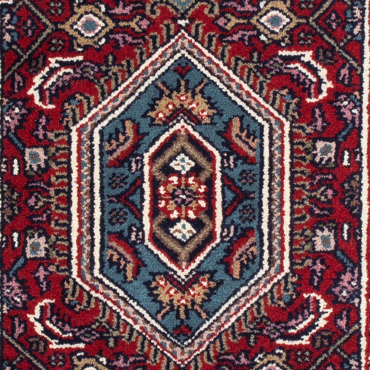 Orientalny dywan - Bijar - Indus - 90 x 60 cm - czerwony