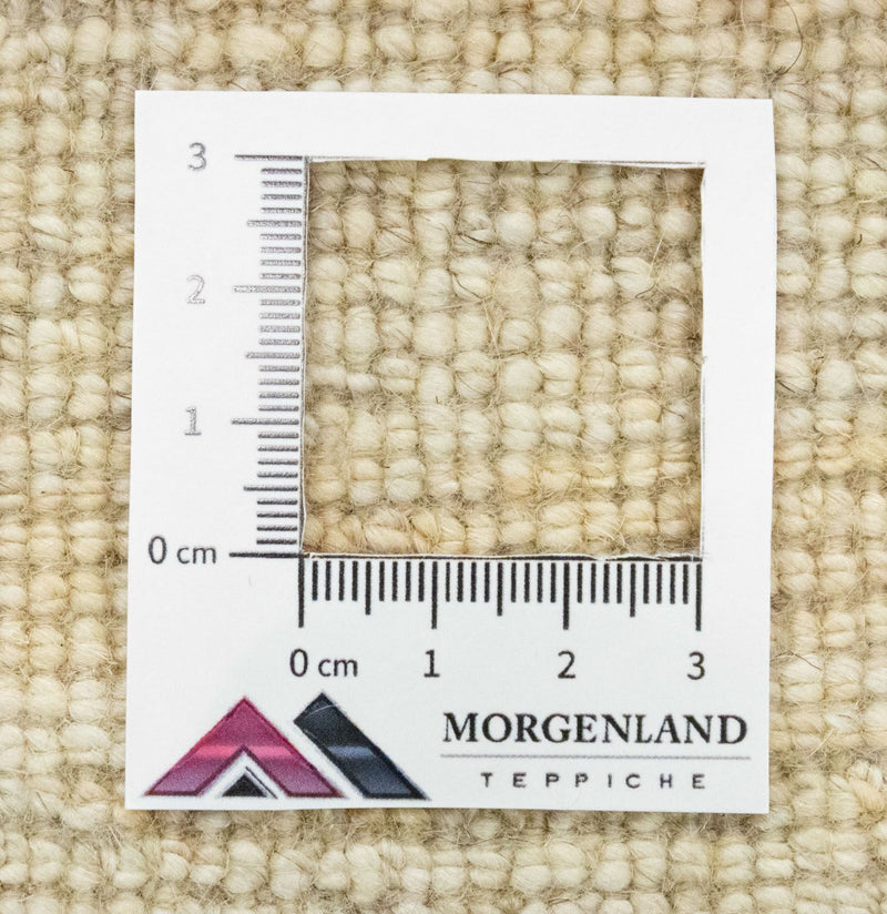 Biegacz Dywan Gabbeh - perski - 215 x 75 cm - beżowy