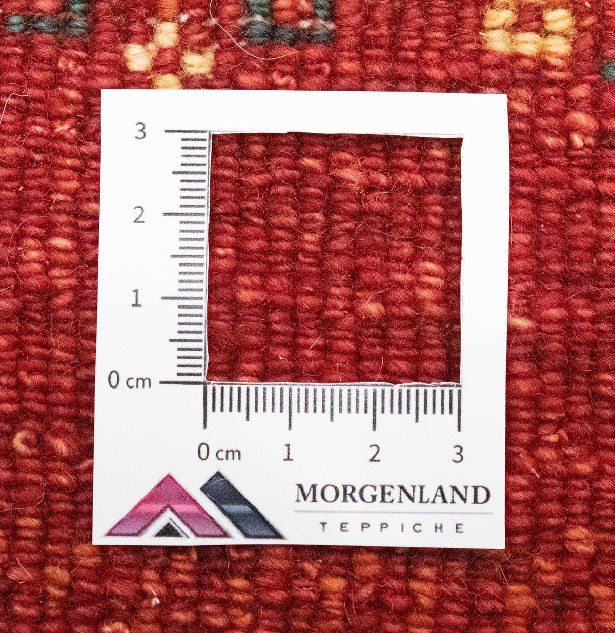 Biegacz Dywan Gabbeh - perski - 215 x 75 cm - pomarańczowy