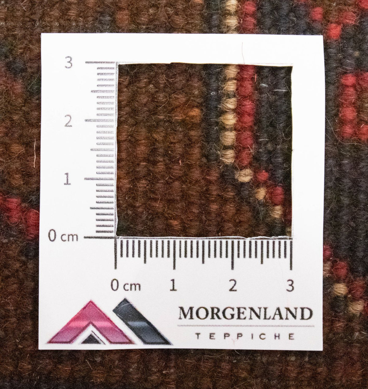 Biegacz Afgański dywan - Kunduz - 295 x 75 cm - czerwony