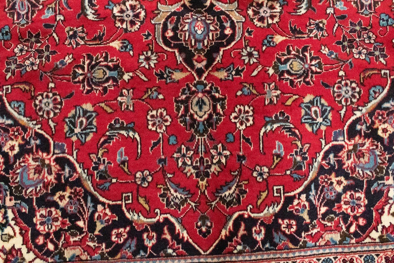 Dywan perski - Keshan - 310 x 190 cm - czerwony