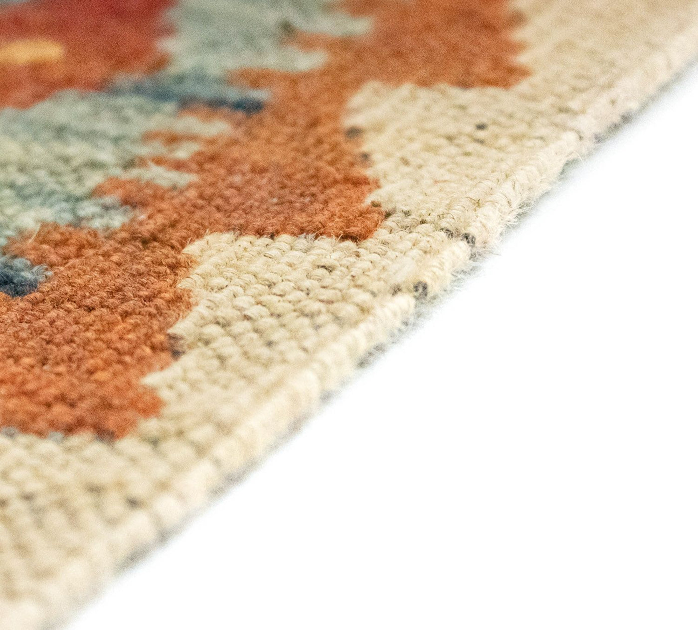 Kilim afgański Dywan 395x84cm