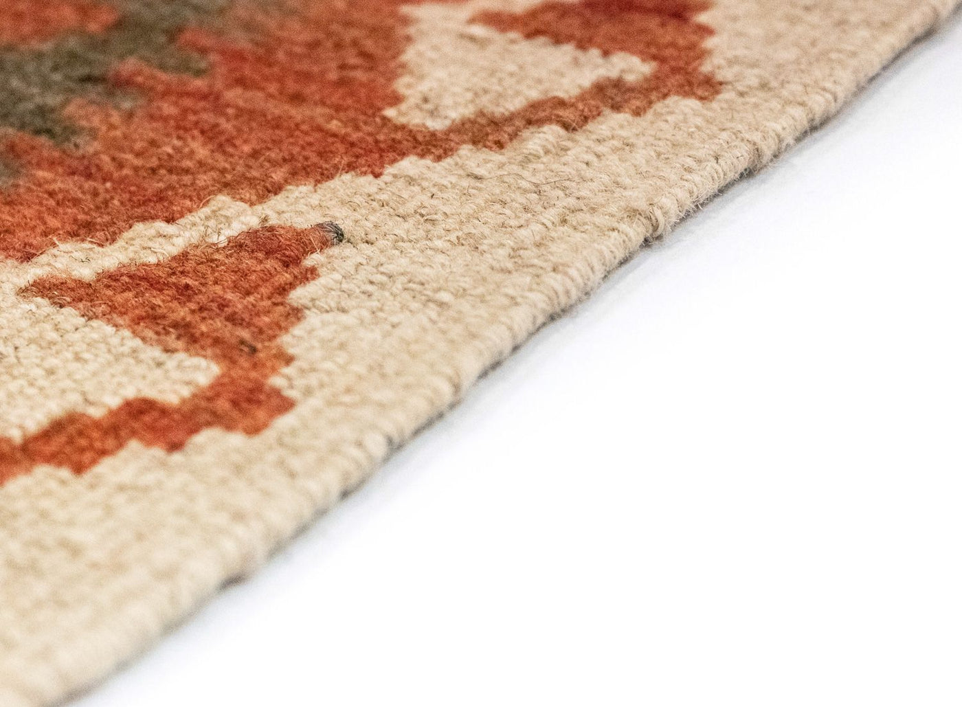 Kilim afgański Dywan 390x85cm
