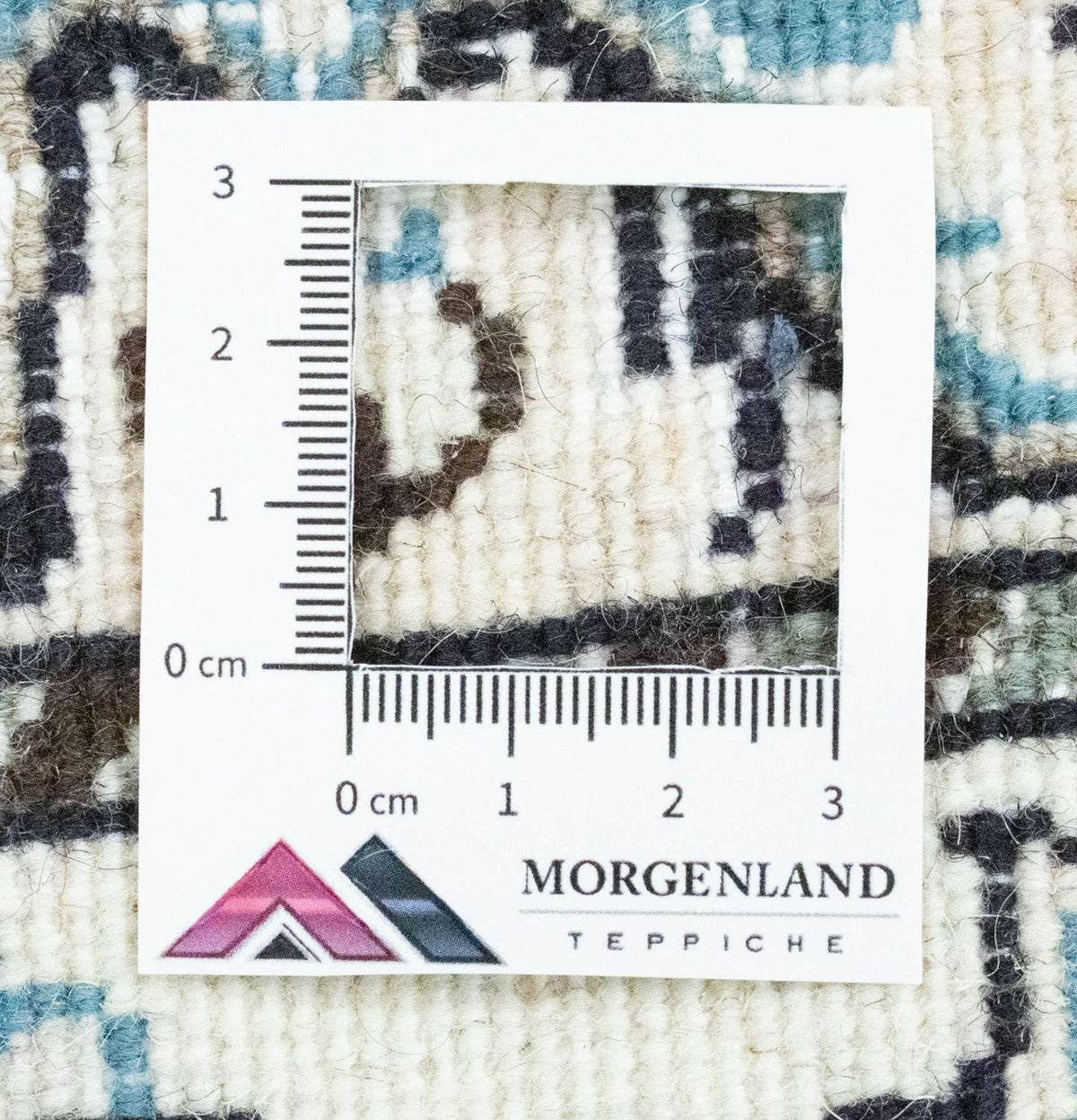 Dywan perski - Nain - 82 x 54 cm - naturalna biel