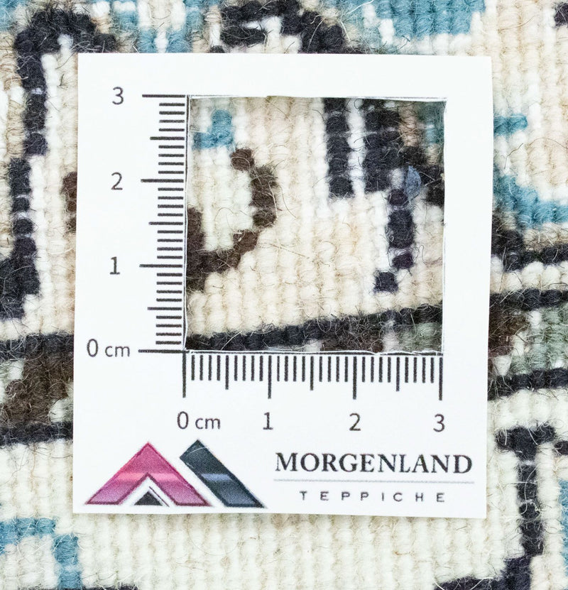 Dywan perski - Nain - 82 x 54 cm - naturalna biel